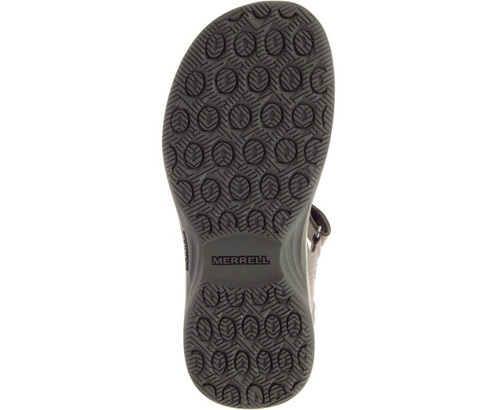 Merrell Sandaler Dame - Tideriser Luna Convert Læder - Brune - AMH836472
